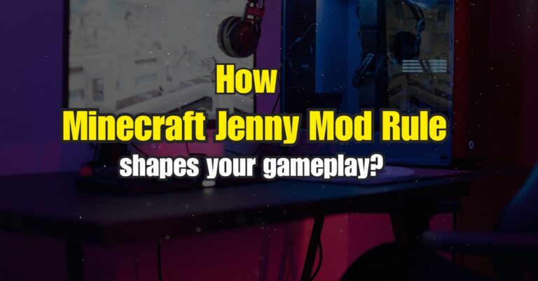 How Minecraft Jenny Mod Rule shapes your gameplay
